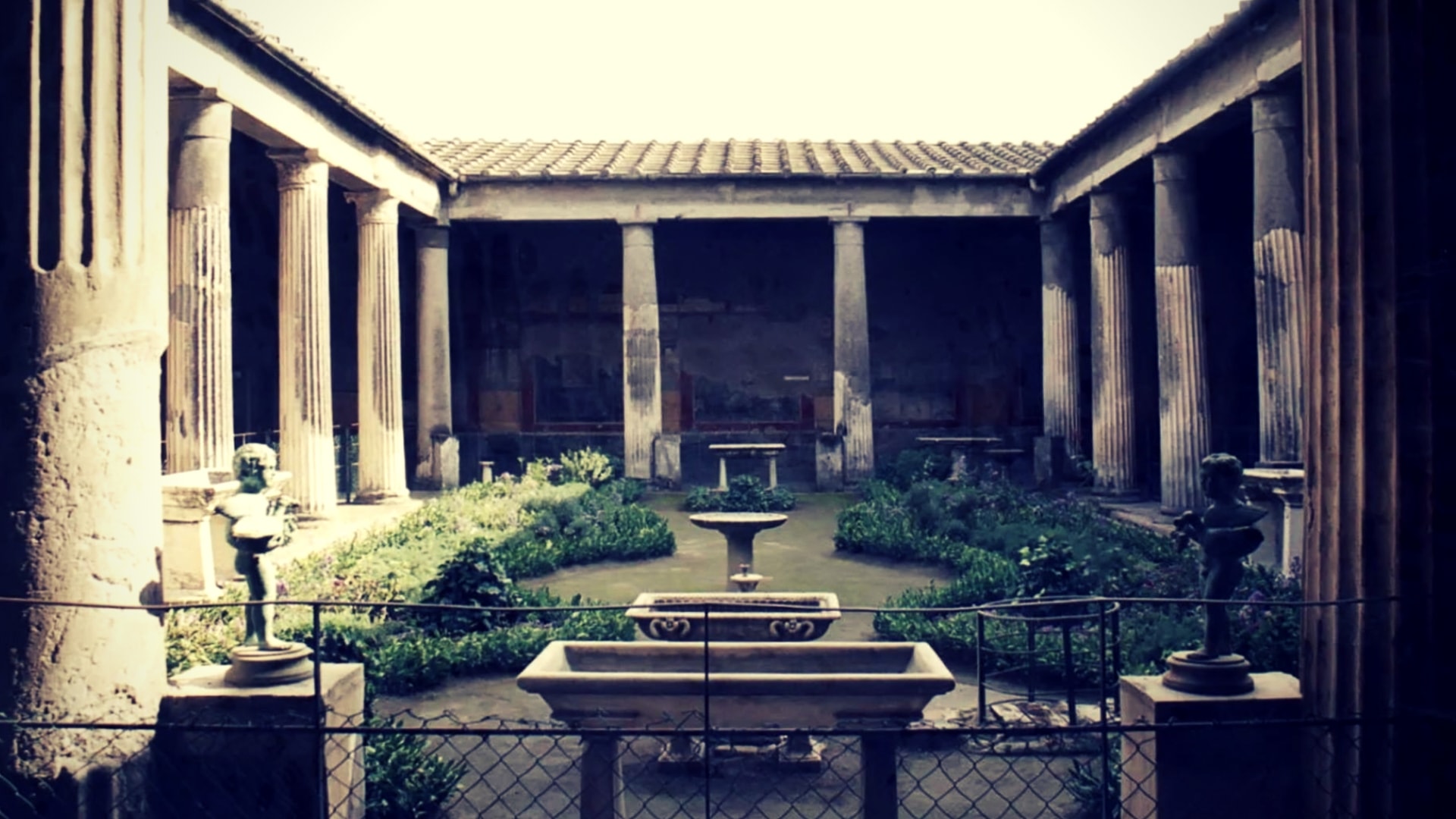 The houses of Pompeii