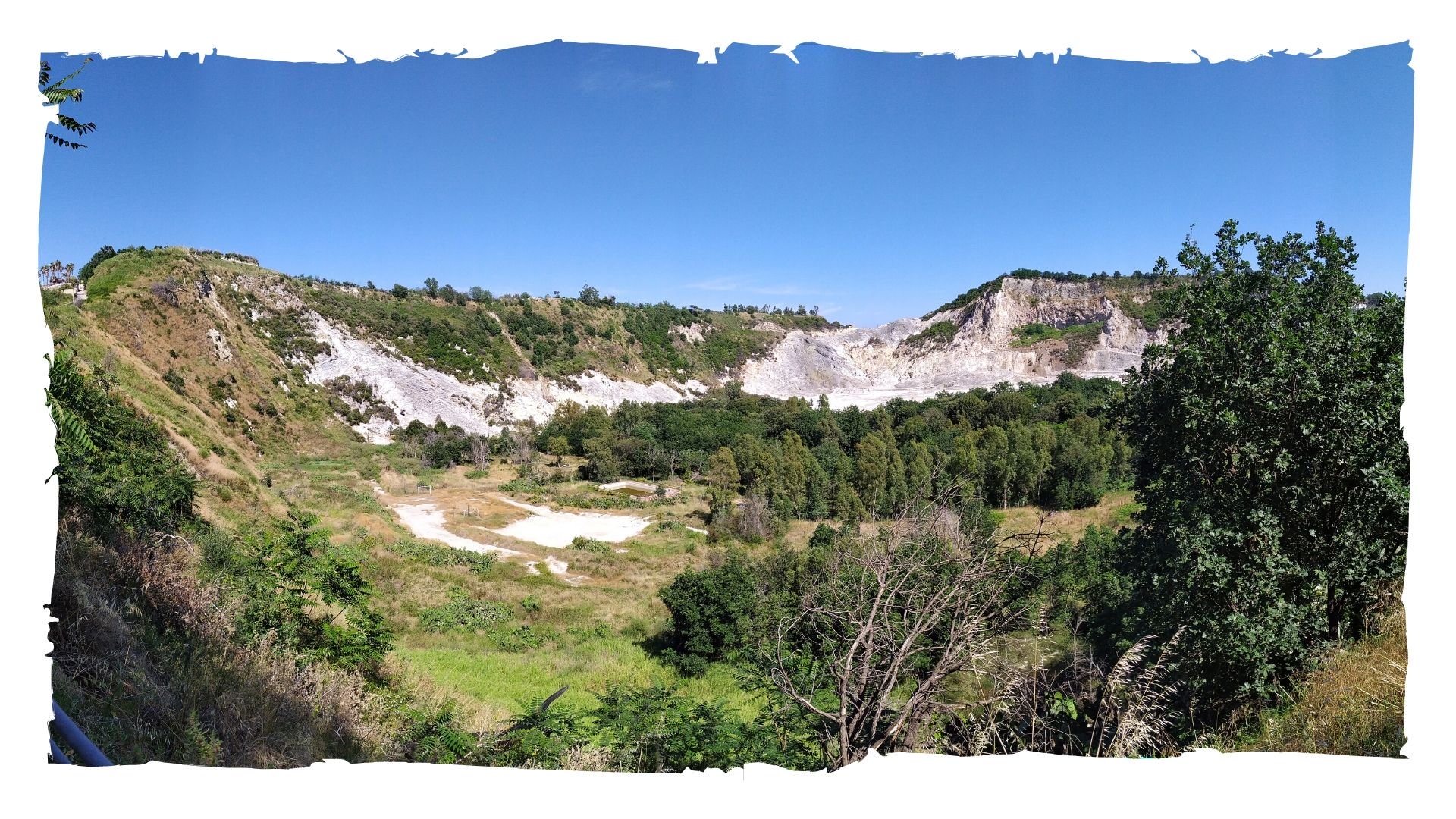La solfatara di Pozzuoli. Il vulcano bianco